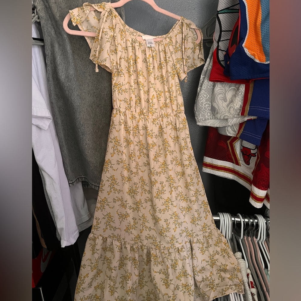 Girls floral summer dress
